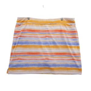 Hearts of Palm Skort Athletic Striped Activewear XL Tennis‎ Pickleball Golf